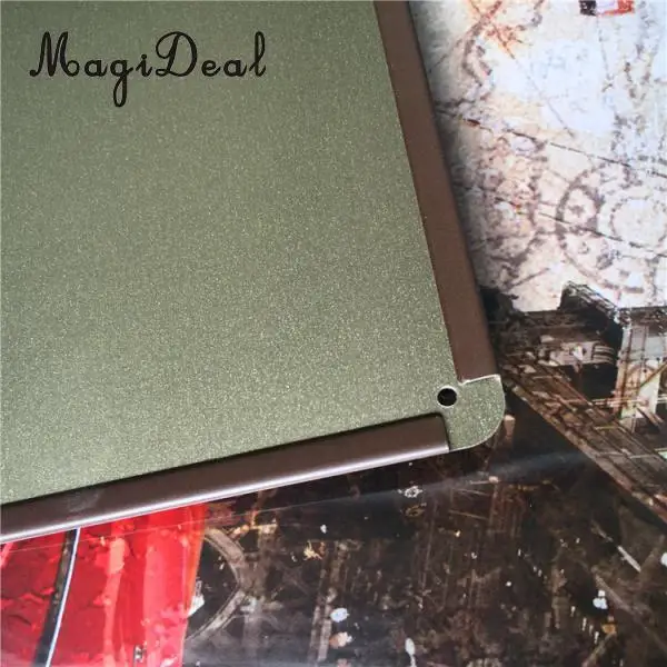 Прямоугольная табличка для кафе ретро из олова и железа водонепроницаемая