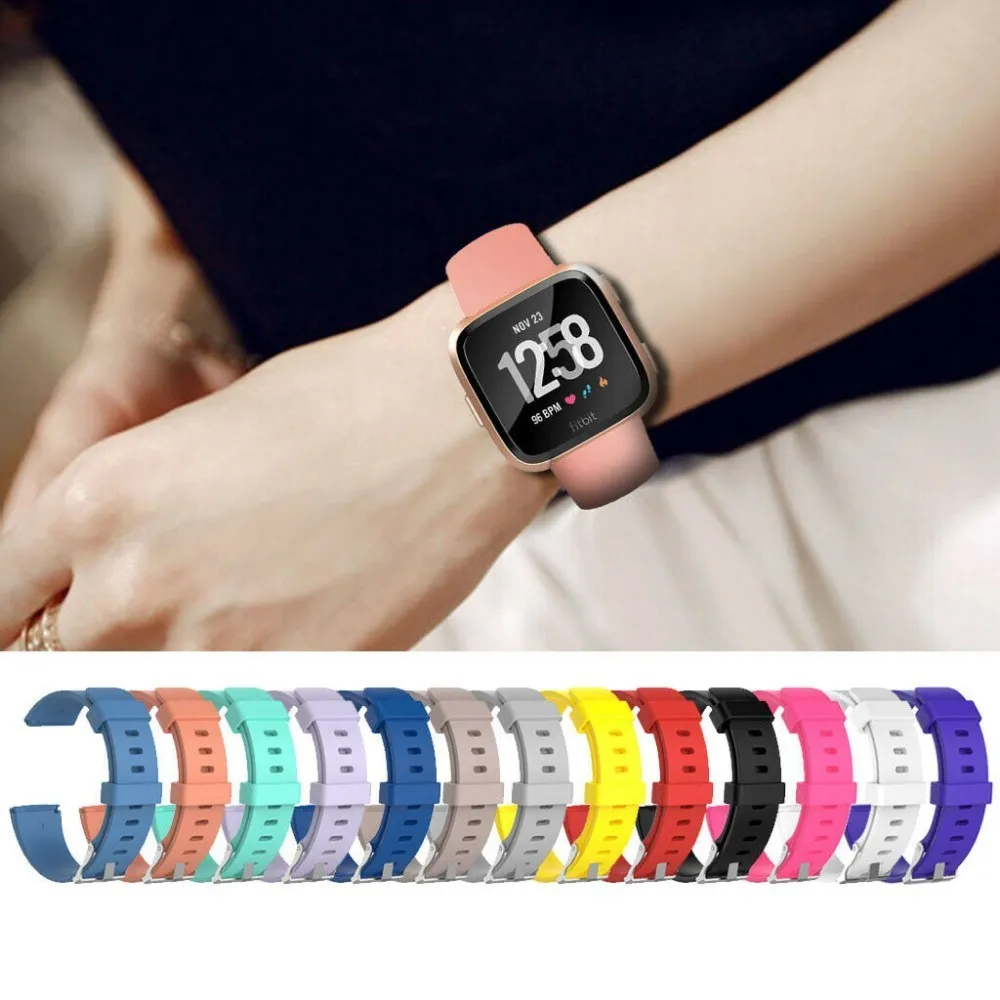 Coolaxy ремешок для Fitbit Versa браслет часы замена цвета аксессуары наручный ремешок для Fitbit Versa Lite ремешок