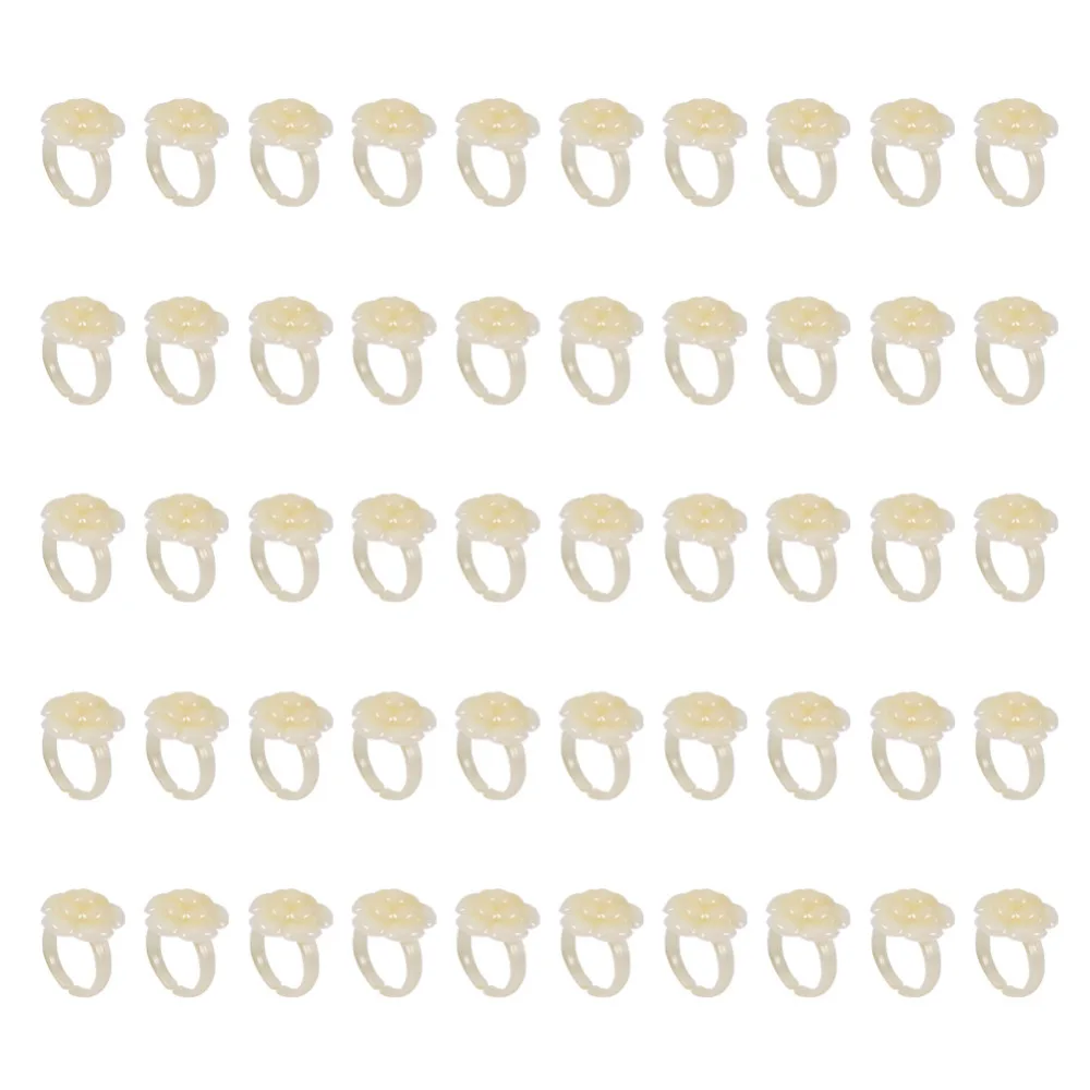 50 шт./компл. лак для ногтей кольцо дизайна цветной показ диаграмма цветок бабочка