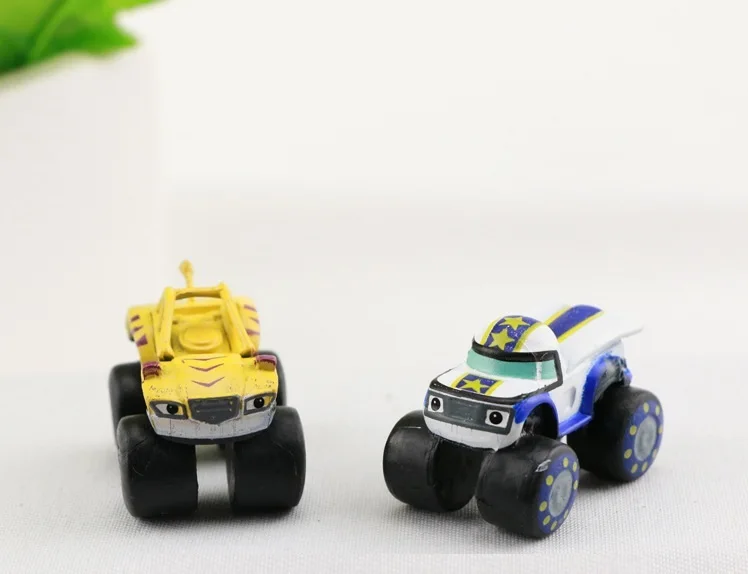 Экшн фигурки My Cute Blaze and the Little Monster Rock машины детские игрушки аниме 12 шт.|Игровые и