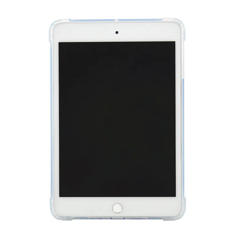 Силиконовый для iPad Mini 1 2 3 4 5 Чехол Мягкий ТПУ прозрачный защитный чехол для iPad 7,9 дюймов с подушками безопасности