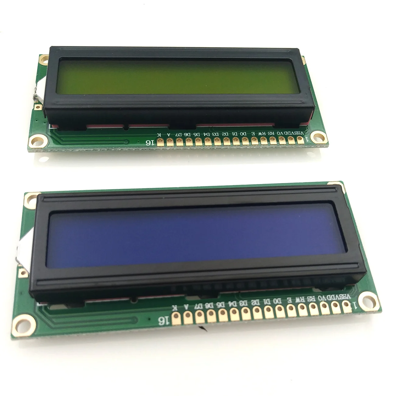 10 шт. ЖК дисплей 1602 HD44780 16x2 IIC i2c модуль дисплея ЖКИ символ 5 В для Arduino|16x2 lcd|1602 lcdlcd |