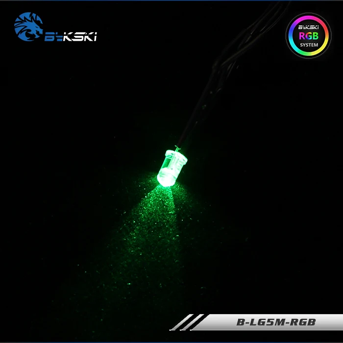 Bykski водяное охлаждение 12В RGB светодиодный свет бисера красный синий белый