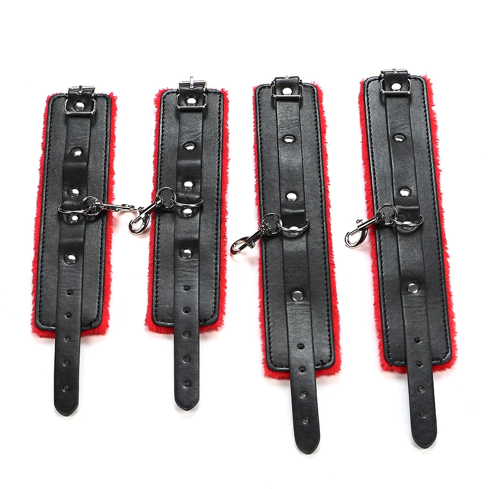 Новинка сексуальный комплект 7 шт./компл. фетиш секс связывание Секс игрушки для