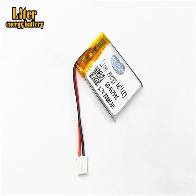 XHR 2P 2 54 800mAh 652535 3 7 V литий полимерный аккумулятор 602635 Bluetooth беспроводной