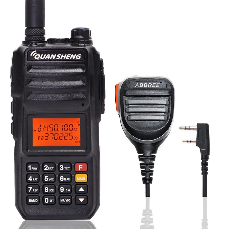 Quansheng TG UV2 PLUS высокая мощность 10 Вт 5 диапазонов 136 174 МГц/Полиция 400 470 МГц/4000 МГц мАч