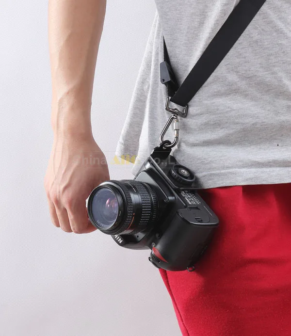 Сумка для камеры DSLR быстрый стропа металлический крюк безопасности сумка