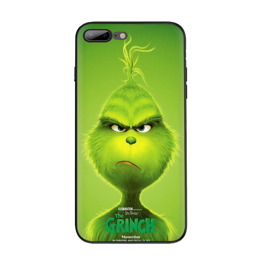 Зеленый Grinch клубный чехол для мобильного телефона TPU для iPhone 6 6s 7 8 Plus iPhone 11 Pro X XR XS Max XR SE 5 5S SE Защита Крышки