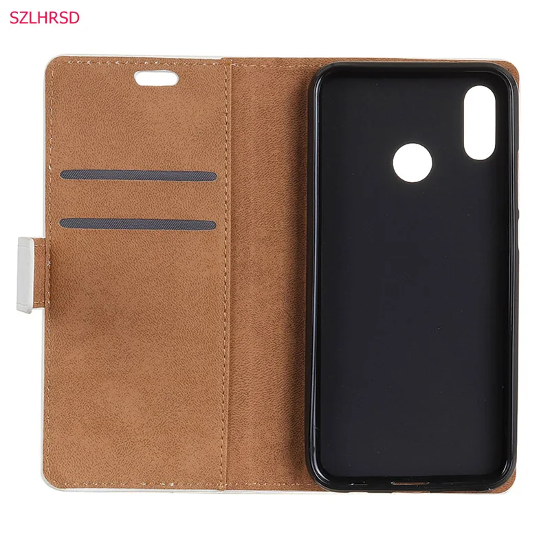 Для Wiko View2 случае мода мультфильм печатных флип бумажник Искусственная кожа