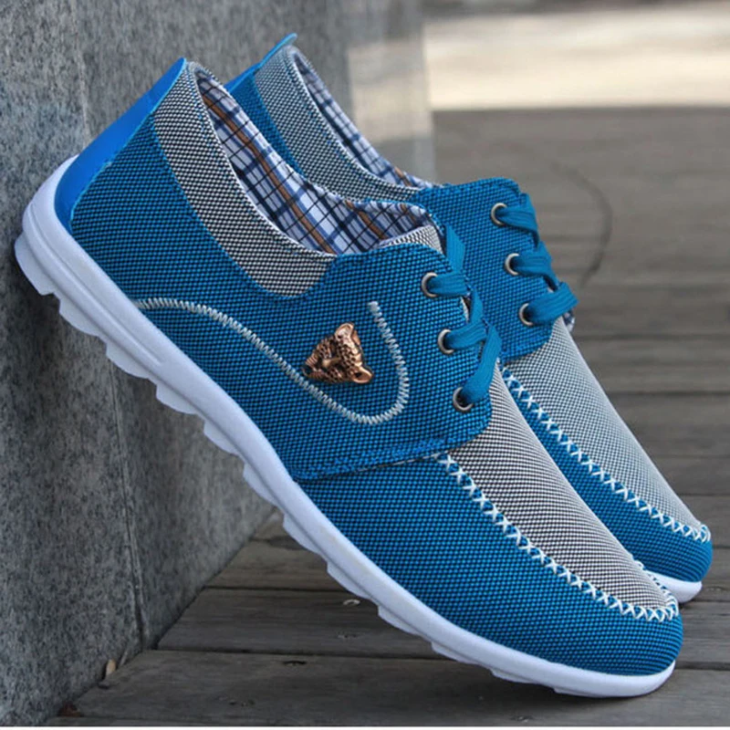 2019 Summer Fashion Big Size Canvas Shoes Men Casual Breathable Yellow Comfortbale Espadrilles Sneakers Flats | Обувь