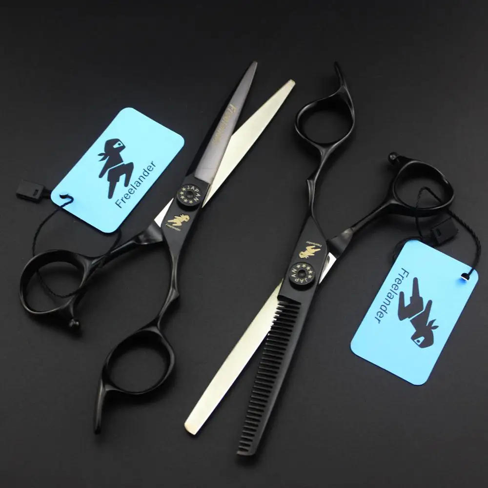 Профессиональные парикмахерские ножницы салонные для стрижки и филировки с