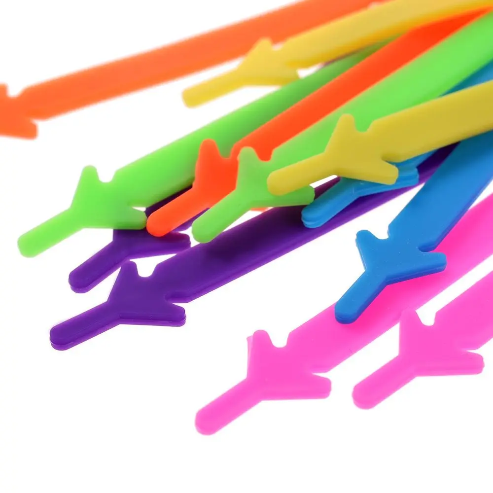 MULTICOLOR 12 шт./компл. эластичные силиконовые шнурки Творческий Ленивый силиконовые шнурки без завязок; резиновые сапоги с кружевным рисунком; простая Обувь Аксессуары для мужчин и женщин, унисекс - Цвет: MULTICOLOR