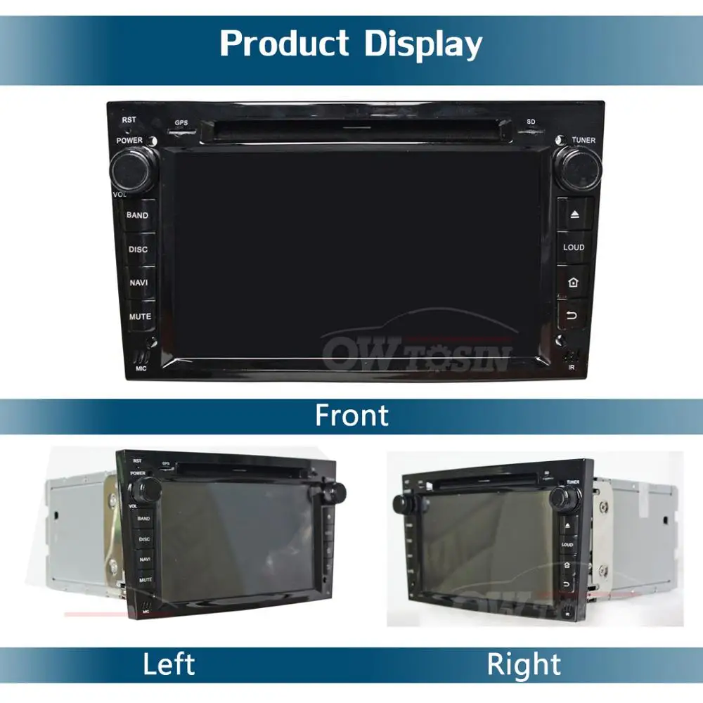 Автомобильный DVD-плеер 7 &quotIPS 8 ядер 4 Гб ОЗУ + 64 ПЗУ Android 9 0 для Opel Astra Antara Vectra Corsa Zafira