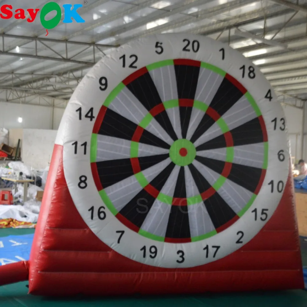 Sayok 3 м/4 м гигантская надувная Дротика настольная игра футбольная s доска
