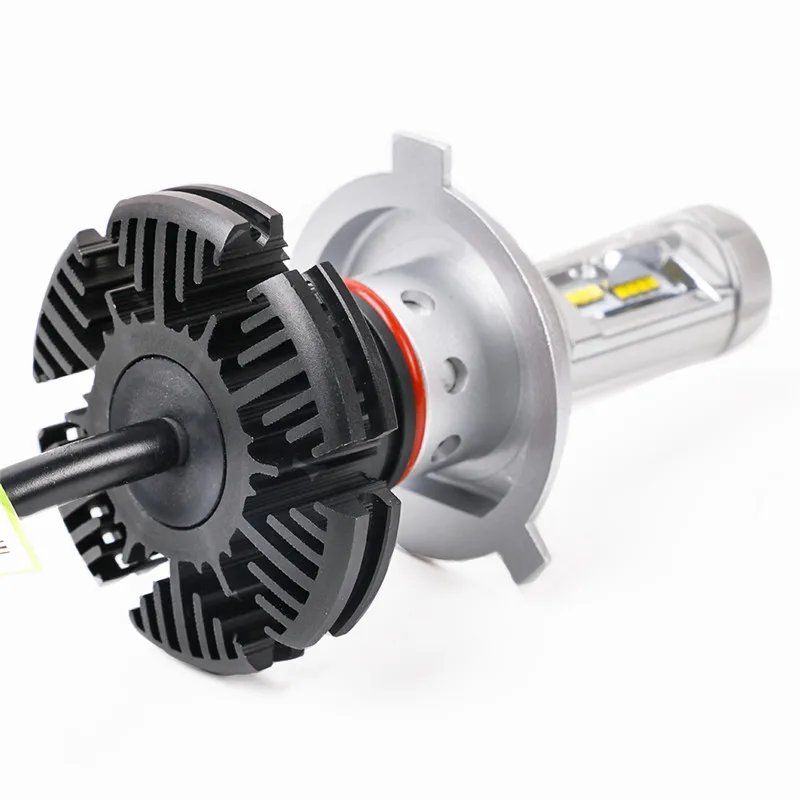 2 шт. Автомобильные светодиодные лампы H4 50 Вт 6000 лм к 12 В|headlight bulb|car headlight bulbsh4 led car |