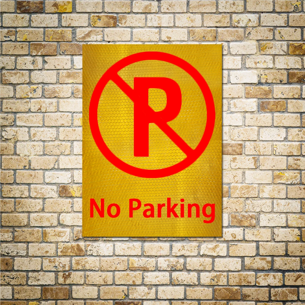 1 шт. светоотражающие наклейки для стен 15 х20 см|no parking|reflective stickerwarning sticker |