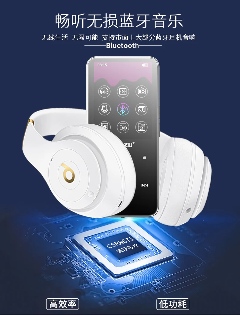 Mp3 плеер RUIZU D10 с поддержкой Bluetooth 4 0 и сенсорным экраном 2 дюйма|MP3-плееры| |