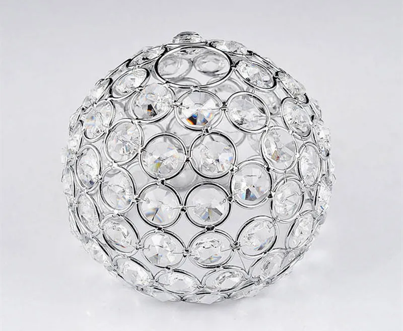 

Chrome Crystal Bedside Table Lamp Modern Creative K9 Crystal Desk Lamp for Bedroom Living Room Restaurant Lamp