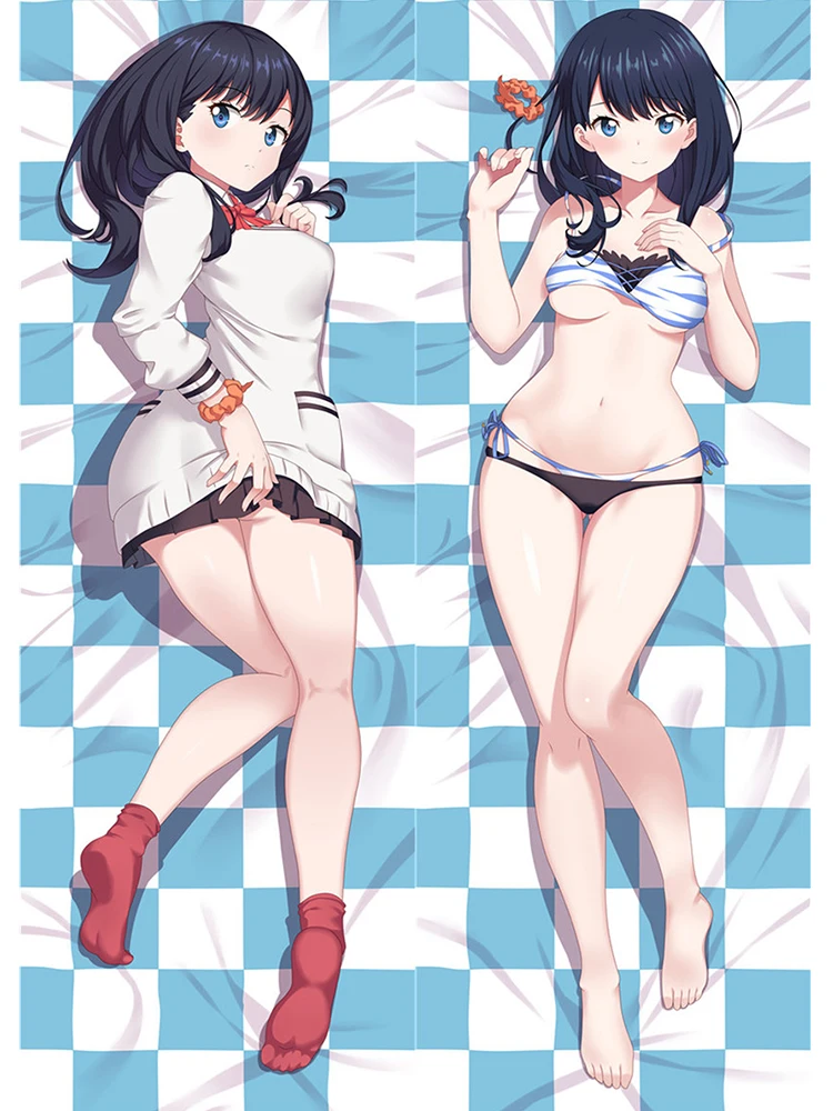 [SSSS. GRIDMAN] Takarada Rikka аниме подушка для тела 3d двустороннее постельное белье обнимающее тело наволочка gitfs