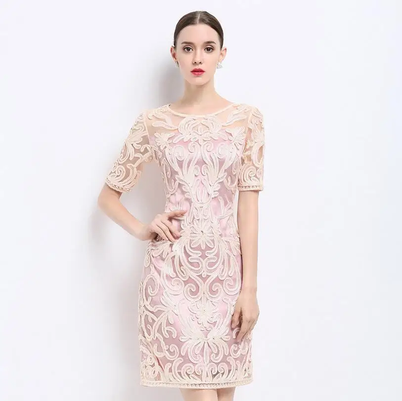 Новый осень 2017 г. весенние женские кружевные платья милые женская обувь