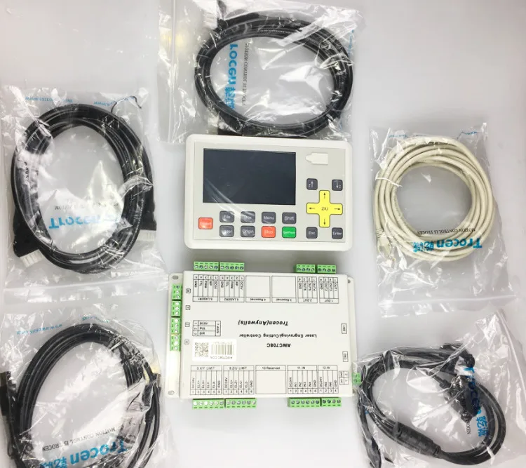 Trocen Anywells AWC708C LITE Co2 лазерный контроллер платы карты системы для лазерной резки гравировальный станок