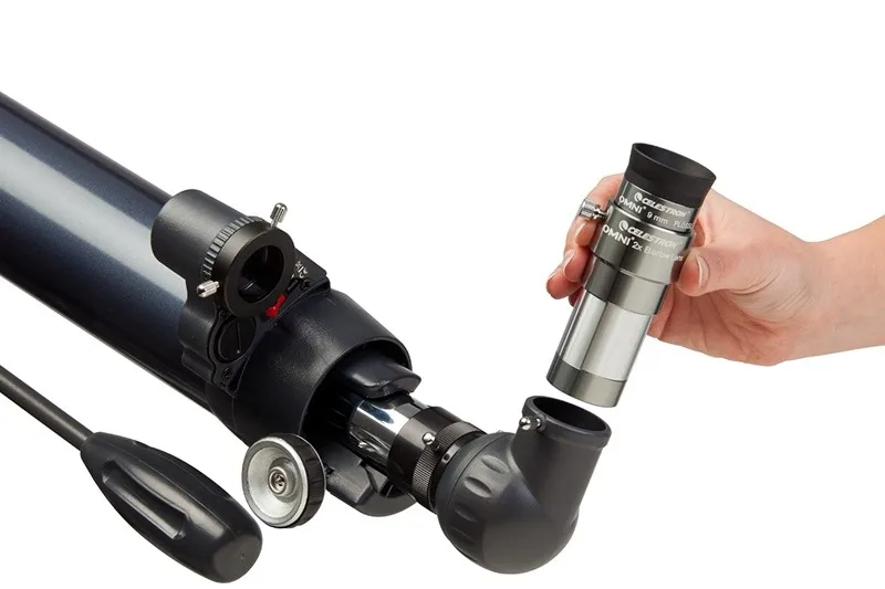 Окуляр Celestron omni 2x barlow с увеличением, профессиональный телескоп barlow, астрономический окуляр