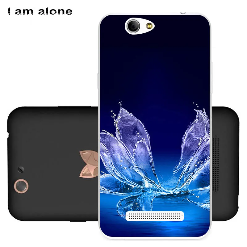 Solf TPU H17 Чехлы для телефонов I am alone для Wileyfox Spark 5," /Spark X 5,5" Solf из ТПУ, модные чехлы для мобильных телефонов Wileyfox Spark X - Цвет: Solf TPU H17