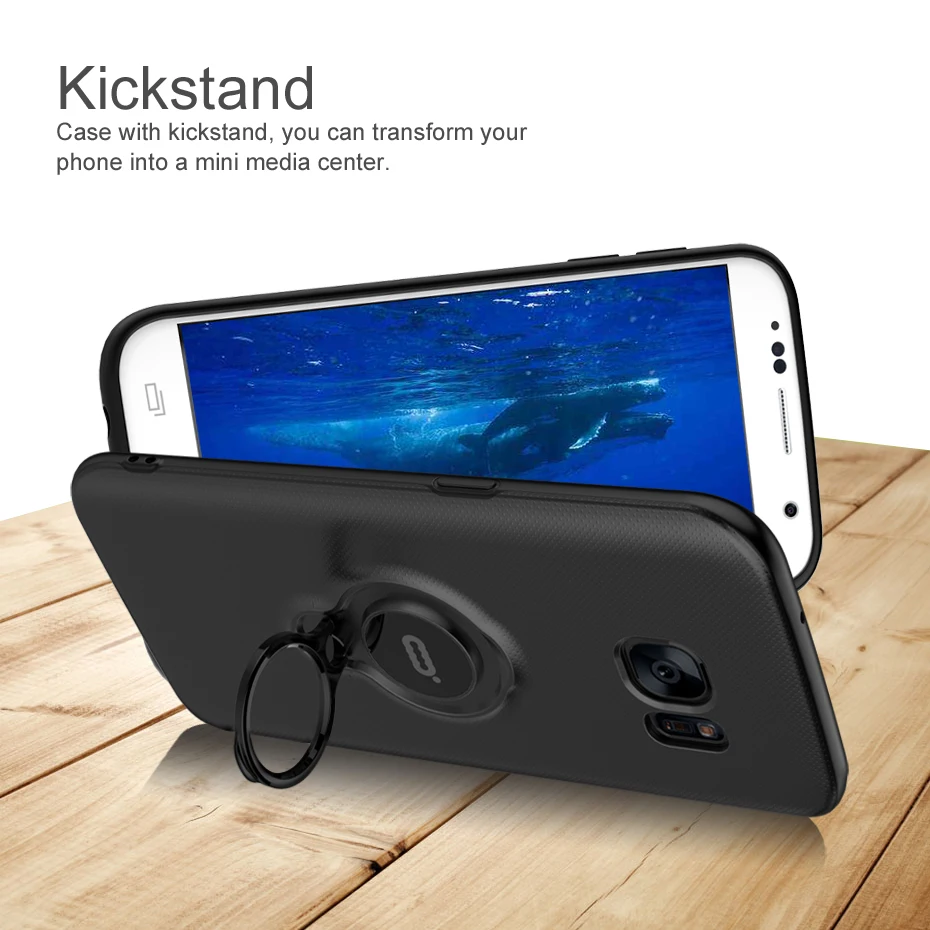 Чехлы для samsung Galaxy S7 края крышки Чехол класса люкс ультра-тонкий 360 полная защита PC