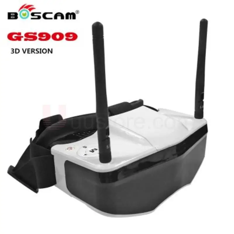 Boscam GS909 FPV очки 5 8G 32CH 3D видео с двойной передающей линзой 2D/3D для гоночного
