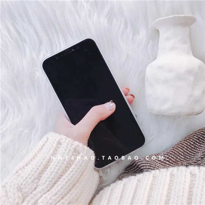 Простое искусство свежий белый любовь телефон Обложка для iPhone 7 PLUS Лидер продаж