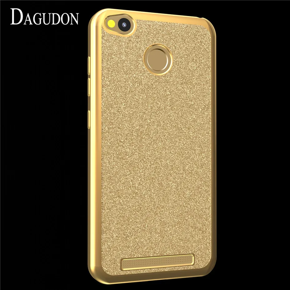 DAGUDON Phone cases for Xiaomi redmi 3S 3 pro S cover Bling Glitter Powder case Prime Pro |