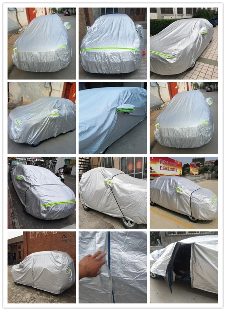 Автомобильная одежда, чехол для автомобиля, защита от солнца, защита от дождя, утеплитель, толстый Универсальный противосолнечный козырек, чехол