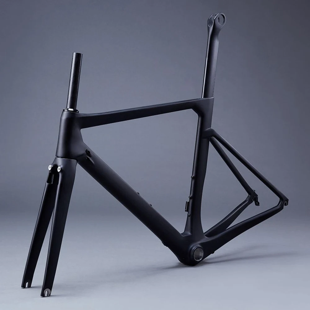 Полностью углеродное волокно 700C рама для шоссейного велосипеда AERO Road rame Seatpost
