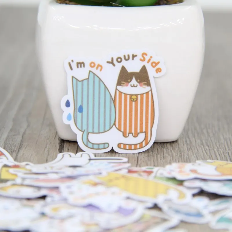 Для выведения токсинов 40 шт фея с изображением кота из мультфильма и выражение