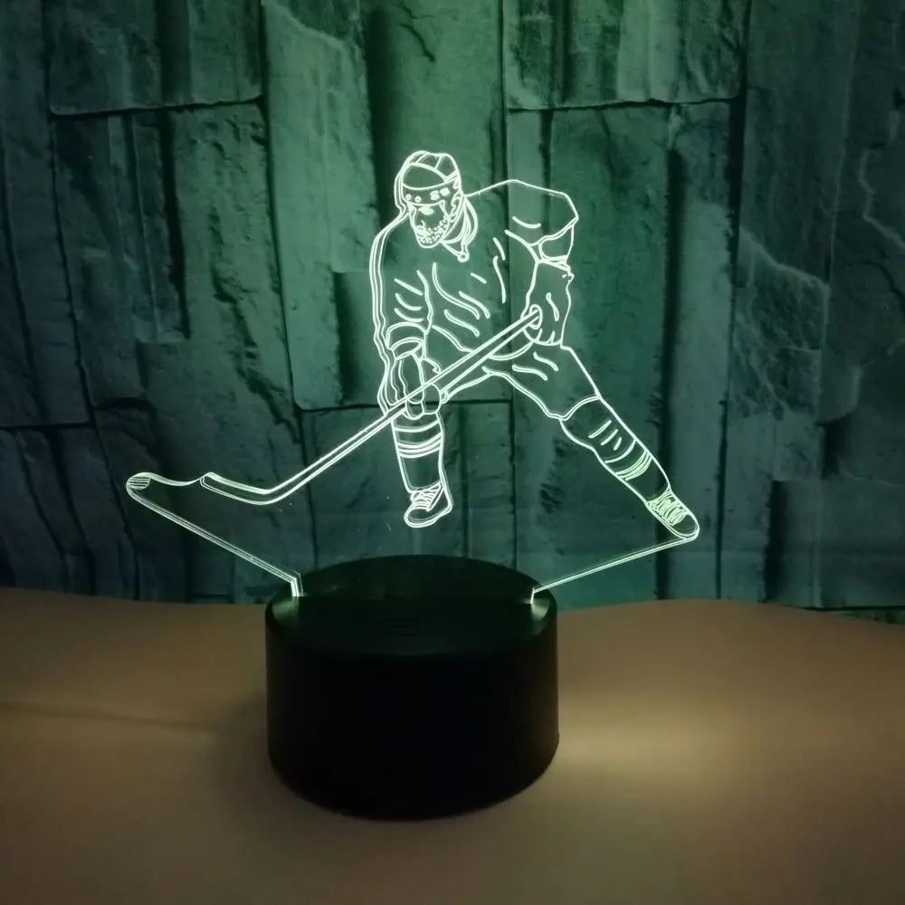 Ледяной плеер цветная 3d лампа Led акриловая Vision настольные лампы для гостиной