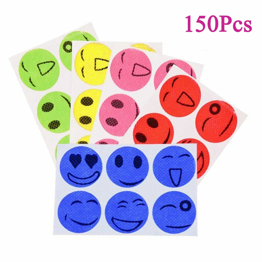 150Pcs 150 шт. Пластырь от комаров, антимоскитная наклейка, Отпугиватель комаров, Детская семейная ловушка от комаров, ловушка для борьбы с насекомыми и вредителями - Цвет: 150Pcs