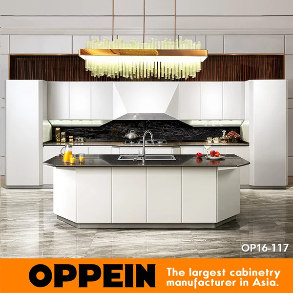 2016 Последние стили кухонная мебель белый глянцевый фасад Blum аксессуары для кухни