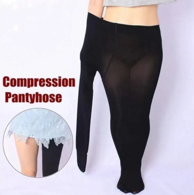1 пара, женские тонкие колготки, компрессионные чулки, колготки, варикозное расширение вен, сжигание жира и калорий, утягивающие чулки, инструмент для ухода за ногами