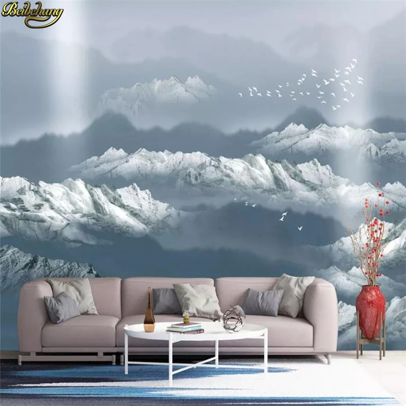 3D фотообои beibehang на заказ ландшафт гостиная спальня фон обои домашний декор