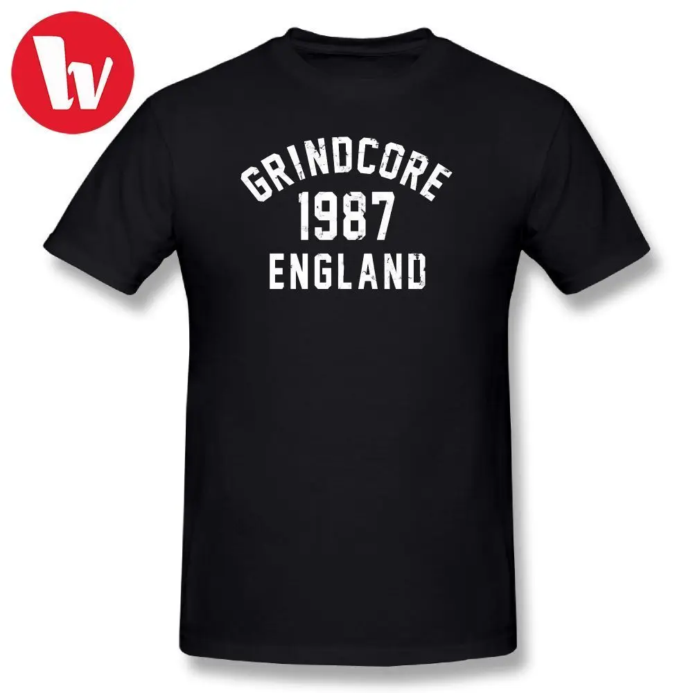 Carcass T-Shirt Men Letter Print Grindcore Cute T Shirt Funny T-Shirts Basic Plus Size 5XL 6XL Summer Men's Music Tee Shirt 2018