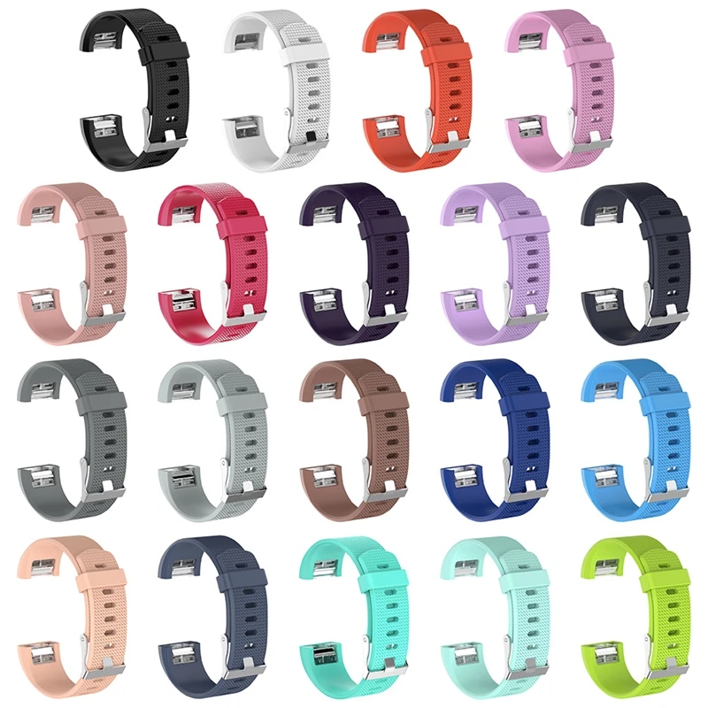 ALLOYSEED силиконовый ремешок на запястье для смарт часов Сменные аксессуары Fitbit Charge