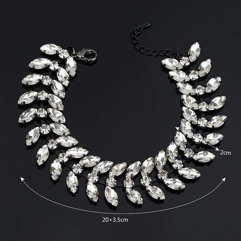 Новое поступление браслеты с кристаллами в виде глаз искусственным браслетом