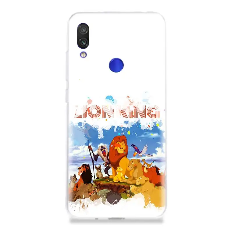 Чехол для телефона Simba The King Lion Xiao mi Red S2 Y3 Y2 K20 Pro Note 7 S 6 5 4 4X Pocophone F1 9 8 A2 Lite Coque |