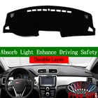 Двухслойные автомобильные наклейки для HAVAL H2 2012 2013 2014 2015 2016 2017 2018, крышка приборной панели, автомобильные аксессуары, наклейки для салона автомобиля