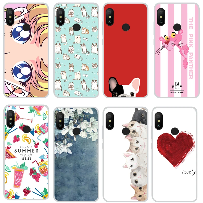 3D Xiaomi Mi A2 Lite Case Cover Cartoon TPU Phone Cases Silicone Soft lite 5.84'' |