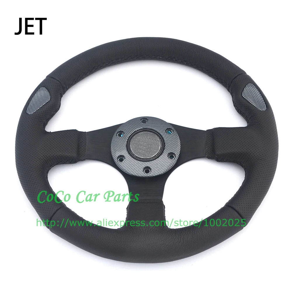 Без Каблука Jet рулевое колесо гонки рулевого колеса автомобиля 13 дюймов Авто