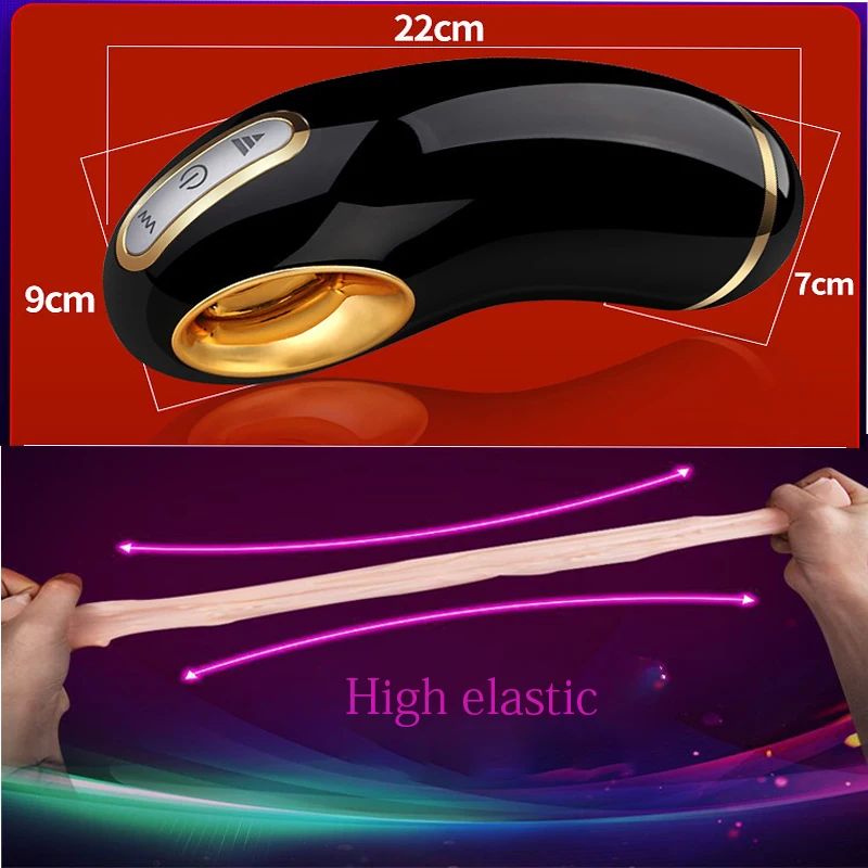 Мужская Ручная чашка для мастурбации Вагина настоящая киска насос пениса минет