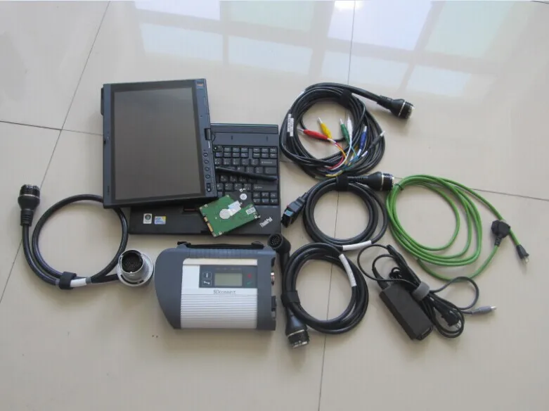 Star Diagnosis Compact 4 Sd c4 with Laptop x200t Touch Screen Hdd v06/2021 Newest Software Ready to Use All Cables Full | Автомобили и