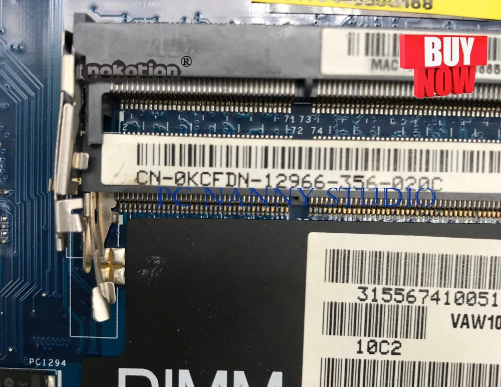 PC NANNY 0kcfdn для ins17R 5721 3721 материнская плата ноутбука VAW11 LA-9102P 2127U DDR3 Протестирована |