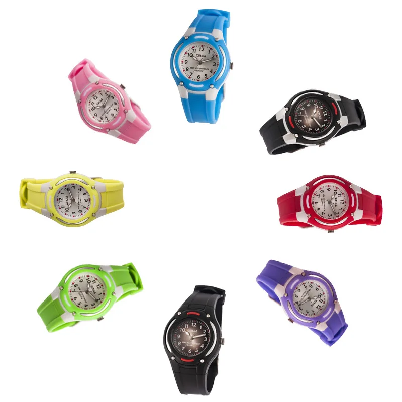 Топ люксовый бренд детские часы 30 м водонепроницаемые кварцевые наручные